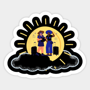 Holiday Travel Sticker